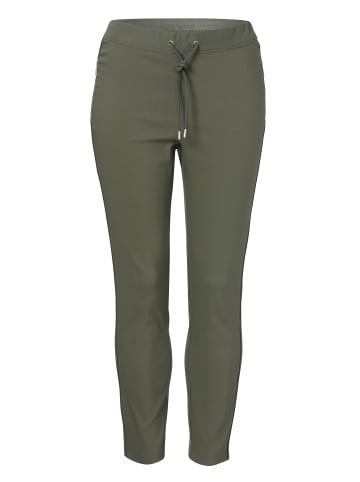 VIA APPIA DUE  Hose Sportive Schlupfhose in unifarbenem Stil in khaki