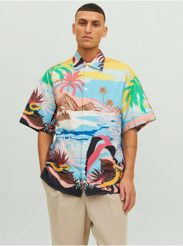 Jack & Jones Kurzarm FreizeitHemd für Herren in Bunt