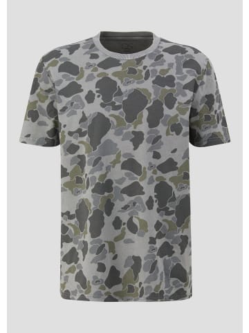 QS T-Shirt in 98A0_dunkelgrau