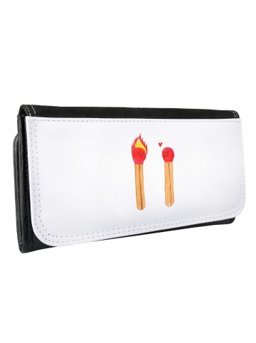Mr. & Mrs. Panda Portemonnaie für Damen Streichhölzer ohne Spruch in Weiß