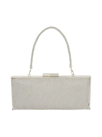 faina Women Clutch in Silver