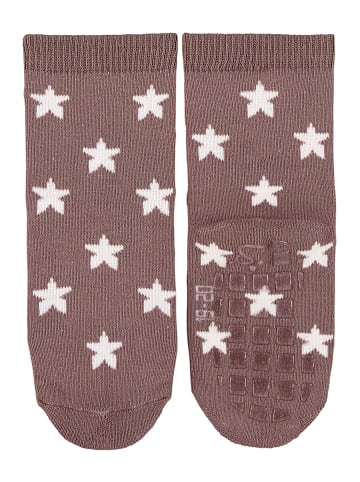 Sterntaler GOTS ABS Socken 2er-Pack Emmi in braun