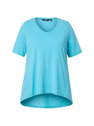 Ulla Popken Longshirt in tiefes aqua