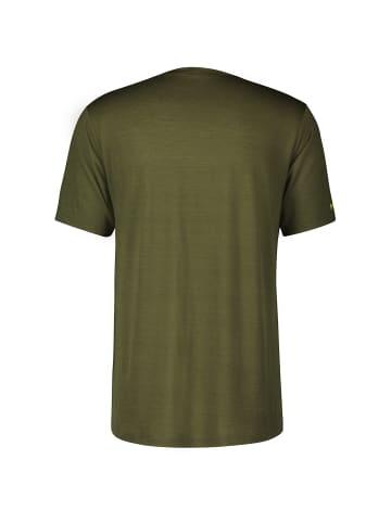 SCOTT M DEFINEDMERINO S/SL SHIRT in Grün