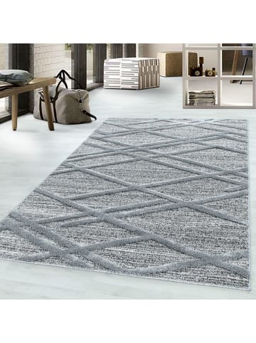 Hochflor Teppich Pepe in Grau