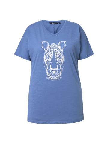 Ulla Popken Shirt in atlantikblau
