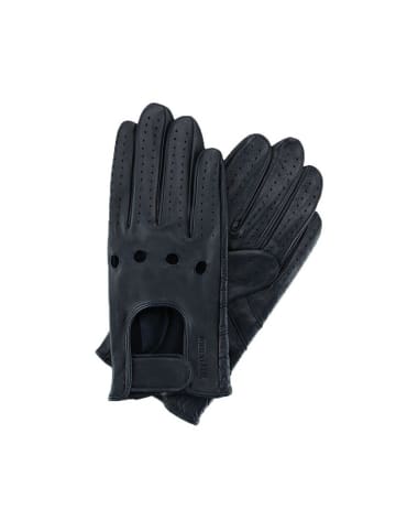 Wittchen Leder Handschuhe in Dunkelblau in Dark blue