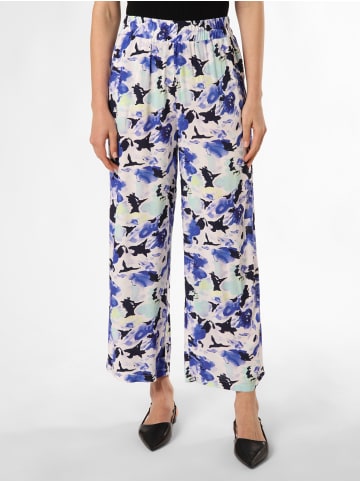 Marie Lund Hose in weiß aqua