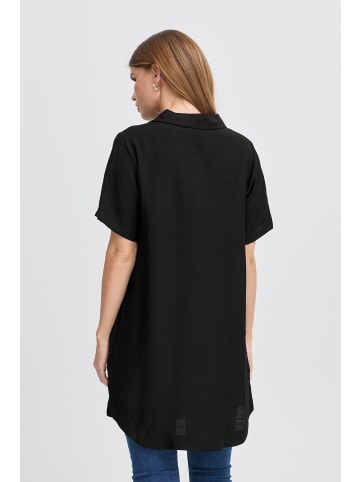 Fransa Kurzarm-Bluse FRARIANA Regular fit in Black