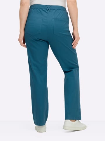 sheego Twill-Hose in topas