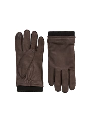 Marc O'Polo Lederhandschuhe in Chocolate Brown