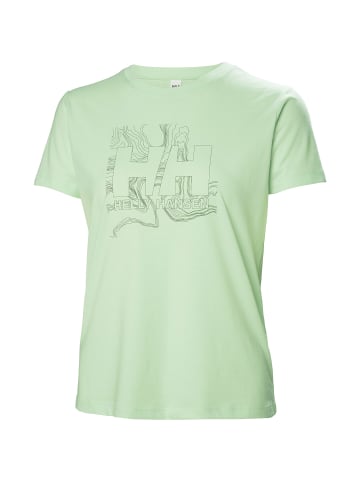 Helly Hansen W HH TECH LOGO T-SHIRT in Grün