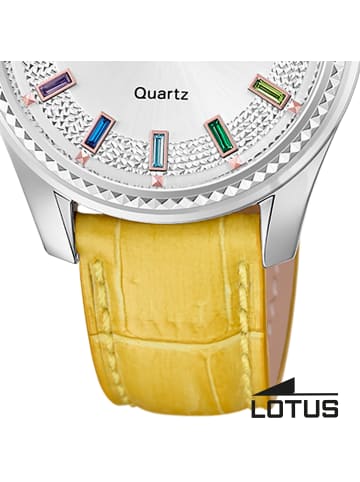Lotus Chronograph-Armbanduhr Lotus Classic gelb mittel (ca. 38mm)
