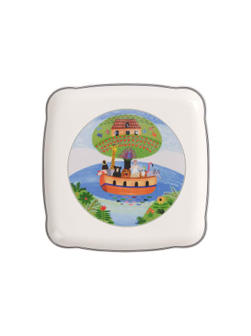 Villeroy & Boch Platte quadratisch Charm & Breakfast Design Naif in bunt