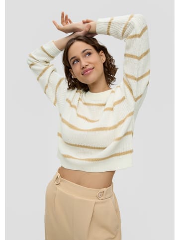 QS Strickpullover in 81G0_beige