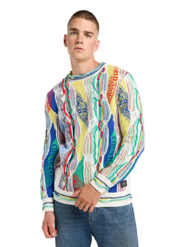 Carlo Colucci Strickpullover Ersini in Weiß