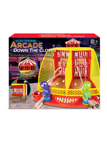 Merchant Ambassador Electronic Arcade Game Down the Clown ab 6 Jahre in Mehrfarbig