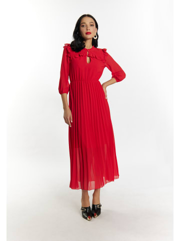 faina Damen Maxikleid in Rot