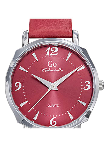 Girl Only Analog-Armbanduhr Girl Only Mademoiselle rot klein (ca. 30mm)