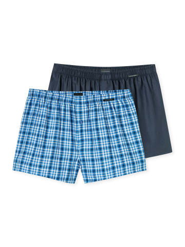 Schiesser Boxershorts Web in Hellblau