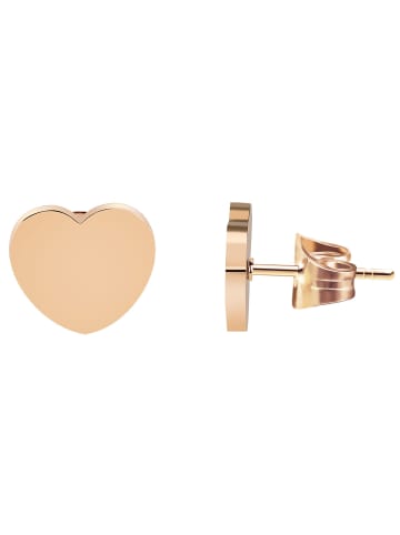 Adeliás Damen Ohrringe – Ohrstecker aus Edelstahl in gold