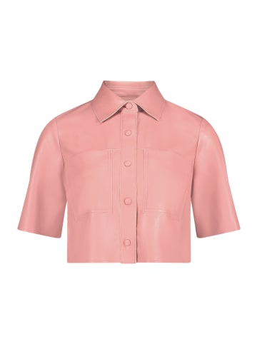 Vera Mont Lederjacke kurzarm in Ash Rose