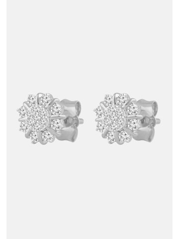 Diamant Exquis Ohrringe aus 585 Weißgold mit Diamant