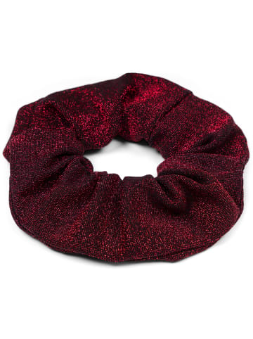 styleBREAKER Scrunchie Haargummi in Bordeaux-Rot