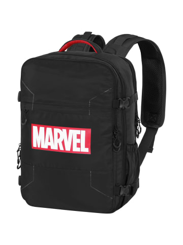 Marvel Rucksack Logoprint in schwarz