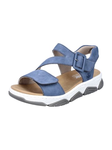 rieker Komfort Sandalen in Blau