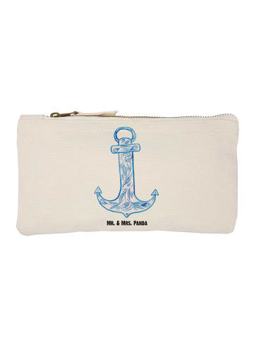 Mr. & Mrs. Panda Federtasche Anker Blau ohne Spruch in Weiß
