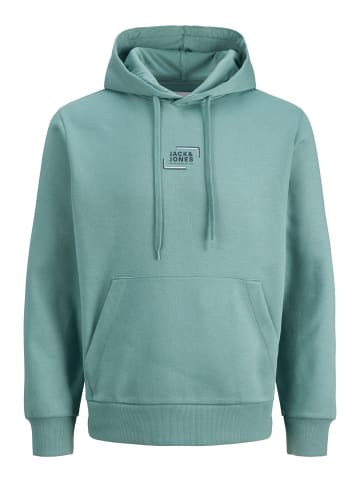 Jack & Jones Kapuzenpullover in Mineral Blue