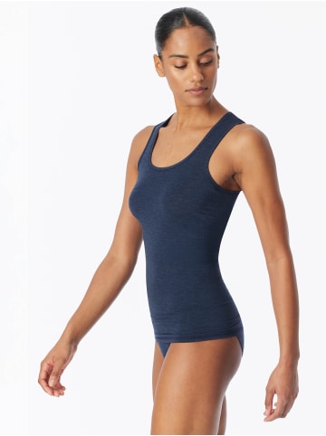 Schiesser Tanktop Personal Fit in nachtblau