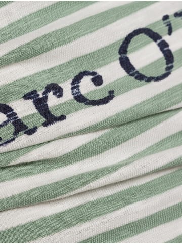 Marc O'Polo Langarmshirt in mint weiß