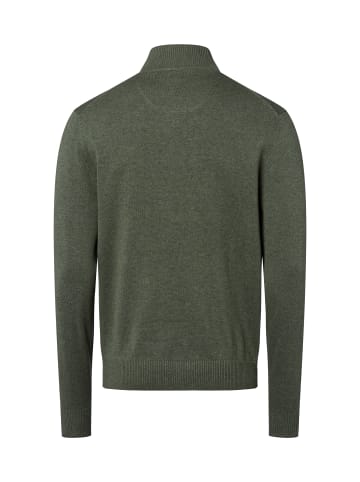 Nils Sundström Pullover in oliv - 0004