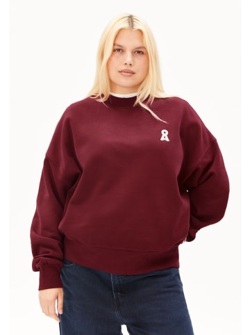armedangels Sweatshirt Iconic Å Alizaa in bordeaux