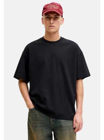 Jack & Jones T-Shirt Barron Tee in Schwarz / weiß