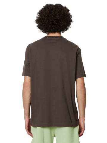 Marc O'Polo DENIM T-Shirt relaxed in dark chocolate