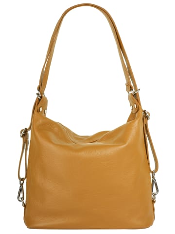 Samantha Look Shopper echt Leder in gelb