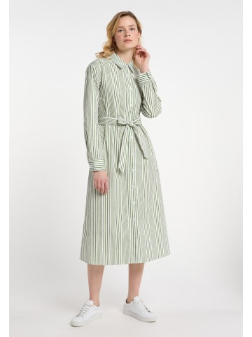 DreiMaster Maritim Damen Hemdblusenkleid in Wollweiss Helloliv