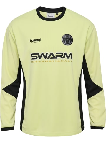 Hummel Hummel T-Shirt Hmlloose Fußball Erwachsene in SHADOW LIME