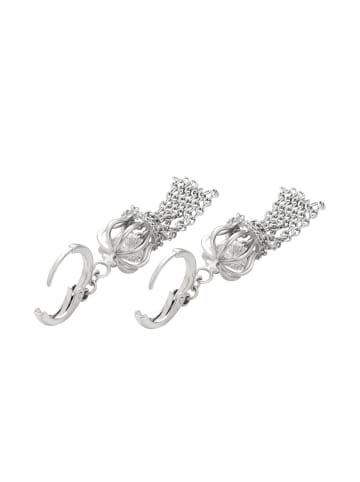 gaya Women Earrings in Silver White