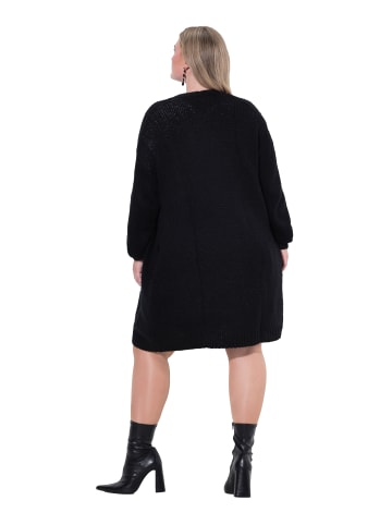 MIAMODA Strickjacke in schwarz