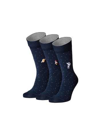 von Jungfeld Socken 3er Pack in Raumfahrt