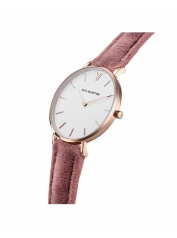Paul Valentine Quarzuhr für Damen in pink