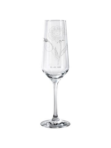 Mr. & Mrs. Panda Trinkglas Blume HageRundunge ohne Spruch in Transparent