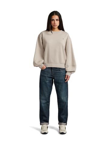 G-Star Raw Logo Crew Sweatshirt brick