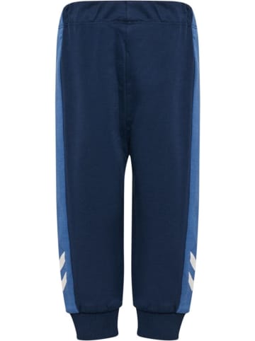 Hummel Kinder Sweat Pants "Hmlmini Reg Block Pants" in Blau