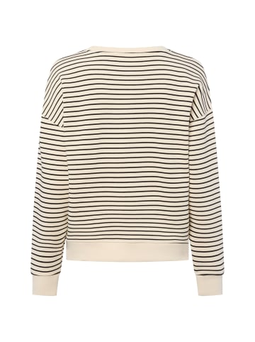 MOSS COPENHAGEN Sweatshirt MSCHIma in ecru schwarz