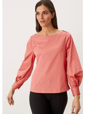 s.Oliver BLACK LABEL Bluse langarm in Orange-pink